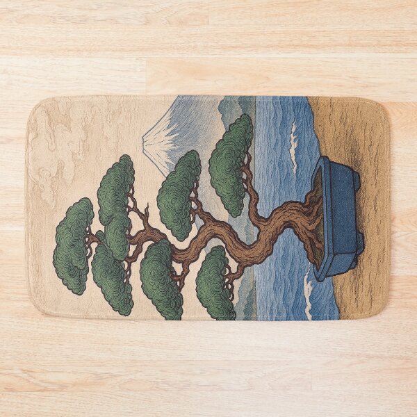 Item preview, Bonsai Painting – Japanese Zen Tree designed and sold by GalleryKauffeld.