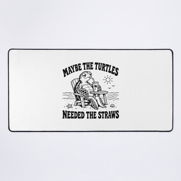 Item preview, Maybe The Turtles Needed The Straws designed and sold by CATTYHOLA.