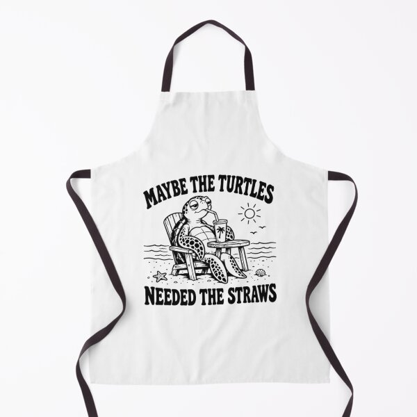 Item preview, Maybe The Turtles Needed The Straws designed and sold by CATTYHOLA.