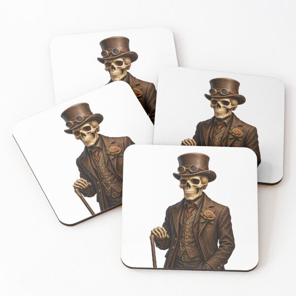 Item preview, The Steampunk Skeleton Gentleman designed and sold by Whatever Works.