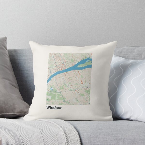 Item preview, Windsor Minimalistic Map Art designed and sold by MapsNerd.