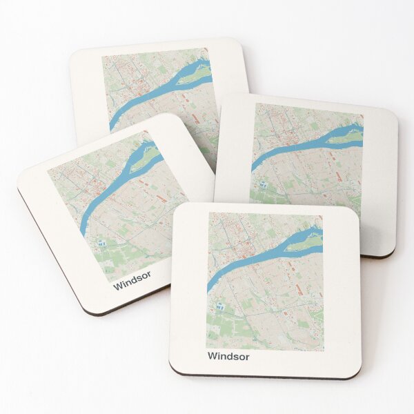Item preview, Windsor Minimalistic Map Art designed and sold by MapsNerd.