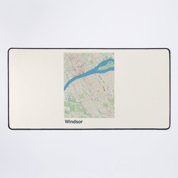 Item preview, Windsor Minimalistic Map Art designed and sold by MapsNerd.