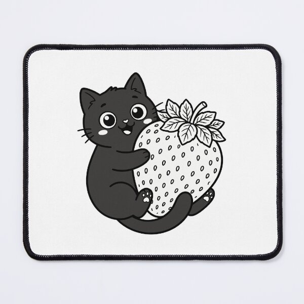 Item preview, black cat designed and sold by stickerbundle.