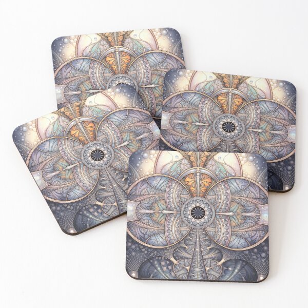 Item preview, Art Nouveau Fractal Mandala designed and sold by Frackxion.
