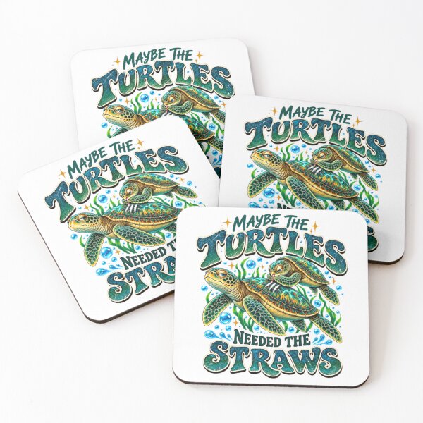 Item preview, Maybe The Turtles Needed The Straws designed and sold by CATTYHOLA.