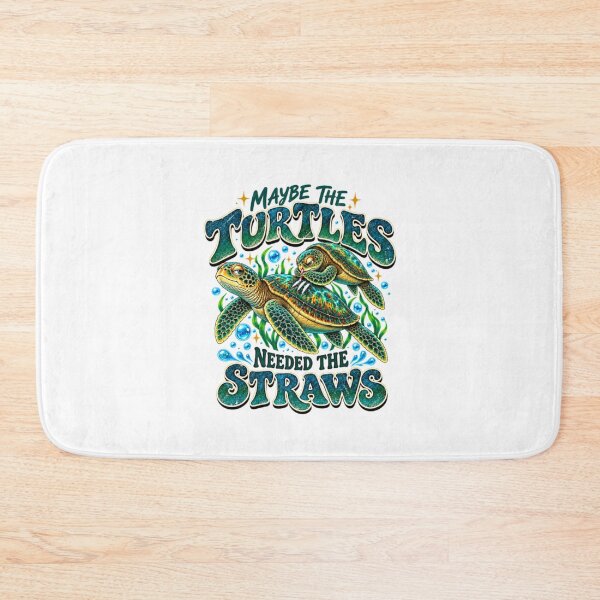 Item preview, Maybe The Turtles Needed The Straws designed and sold by CATTYHOLA.