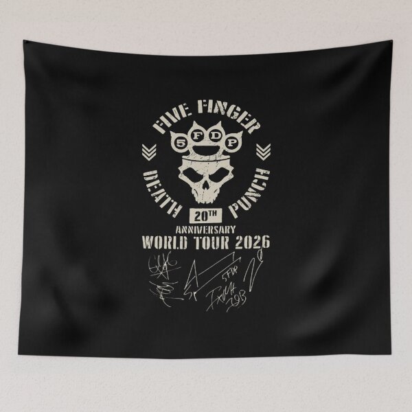 Item preview, Five Finger Death Punch 20th Anniversary Tour 2026 designed and sold by DstudioTees.