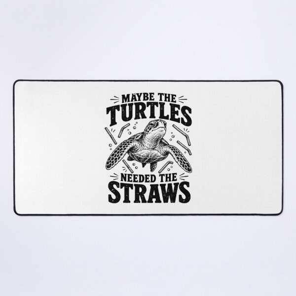 Item preview, Maybe The Turtles Needed The Straws designed and sold by CATTYHOLA.
