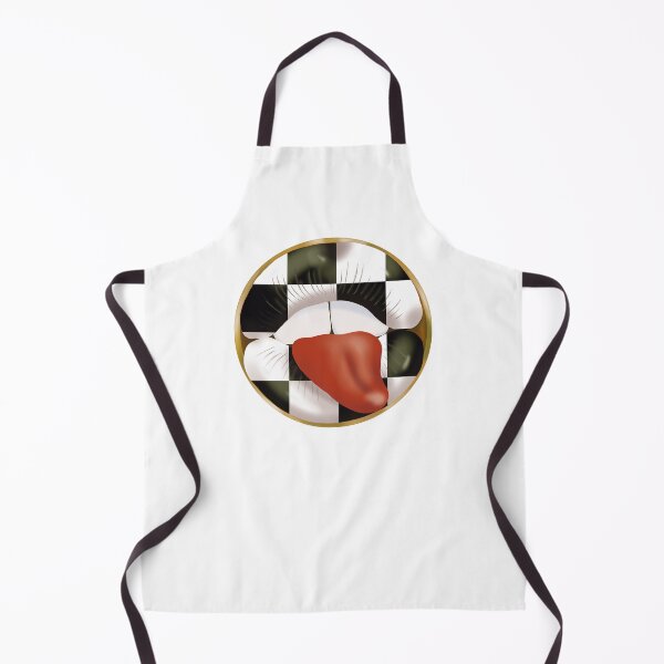 Item preview, Rebel Lips Pop Art – blocks black white red tongue designed and sold by GoldenRebels.