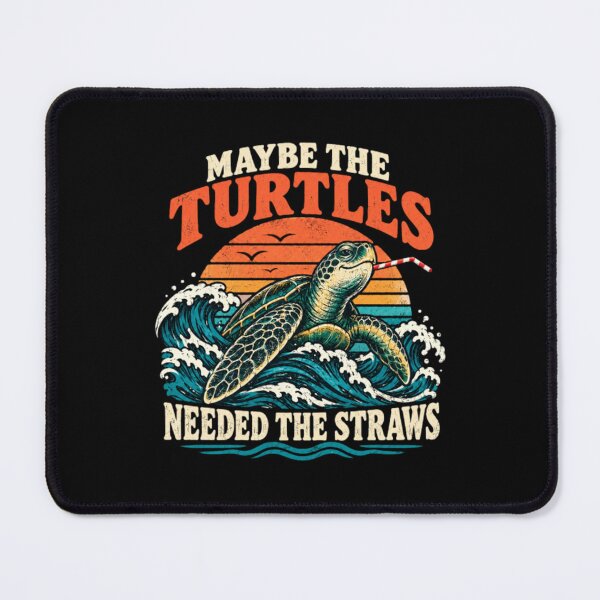 Item preview, Maybe The Turtles Needed The Straws designed and sold by CATTYHOLA.