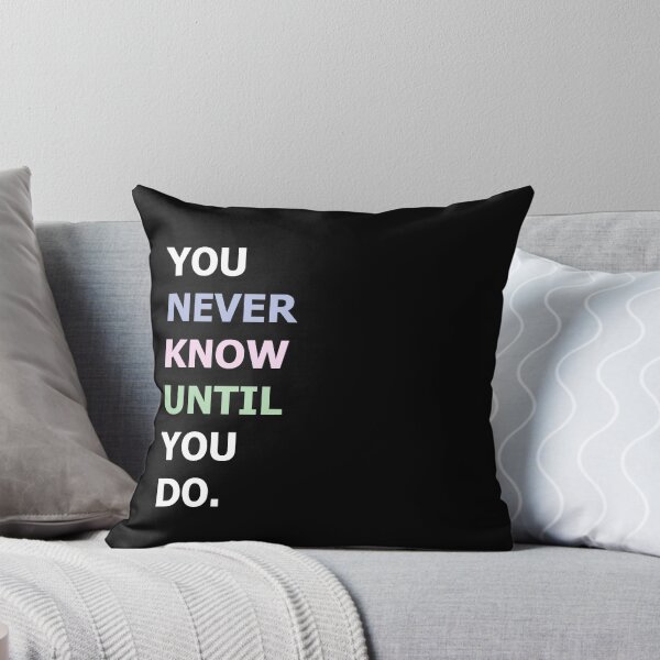 Item preview, You never know until you do designed and sold by creondesign.