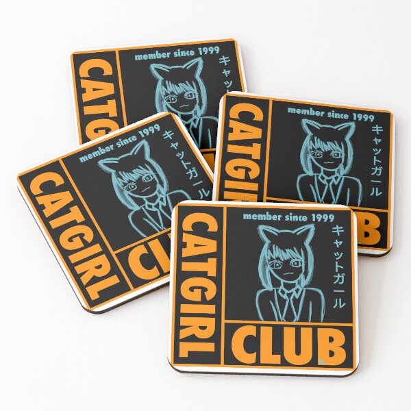 Item preview, Catgirl Club: Manga Membership designed and sold by chowlet.