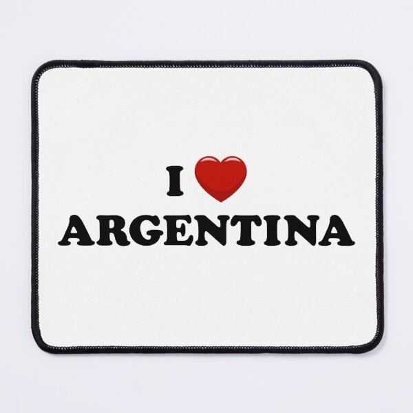 Item preview, I Love Argentina / I Heart Argentina (Black text with red heart) designed and sold by STUDIO-72.