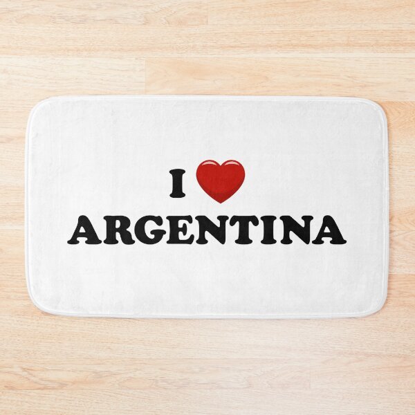 Item preview, I Love Argentina / I Heart Argentina (Black text with red heart) designed and sold by STUDIO-72.
