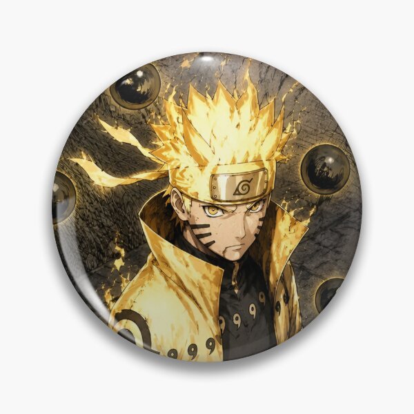 Item preview, Golden Shadow Ninja Warrior – Mythic Energy Anime Inspired Art designed and sold by Dyan4.