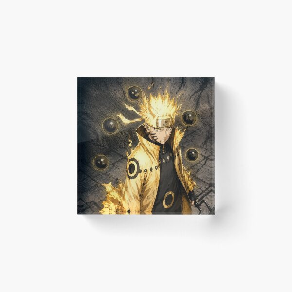 Item preview, Golden Shadow Ninja Warrior – Mythic Energy Anime Inspired Art designed and sold by Dyan4.