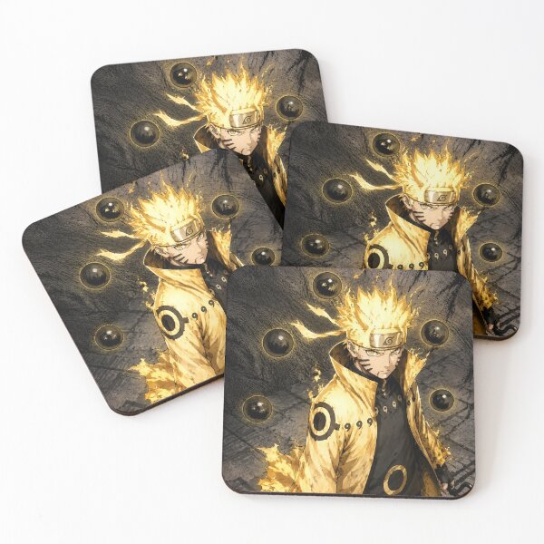 Item preview, Golden Shadow Ninja Warrior – Mythic Energy Anime Inspired Art designed and sold by Dyan4.