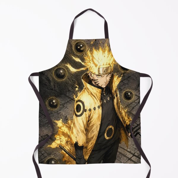 Item preview, Golden Shadow Ninja Warrior – Mythic Energy Anime Inspired Art designed and sold by Dyan4.