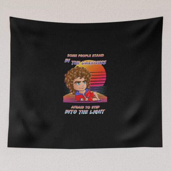 Item preview, Retro 80s Beach Lifeguard Sunset Chibi Caricature designed and sold by AngusShanahan.