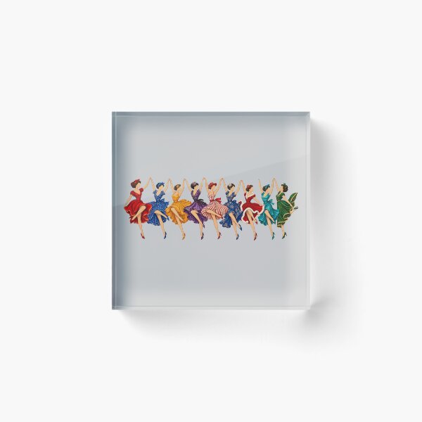 Item preview, Nine Dancers, One Festive-Holiday Chrorus-Line designed and sold by taiche.
