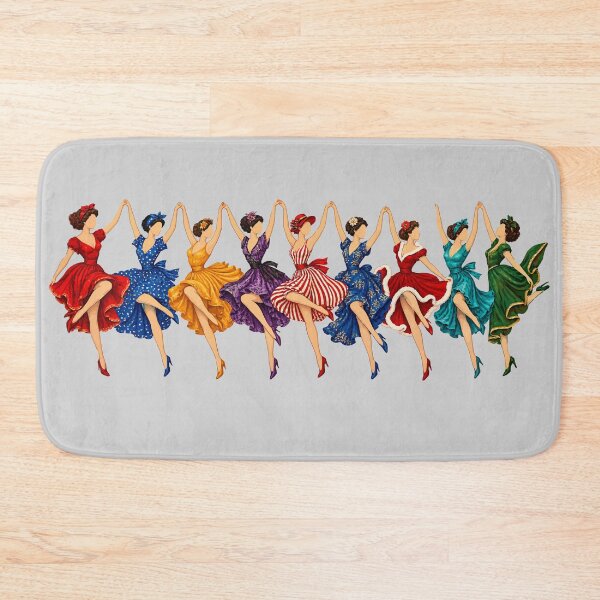 Item preview, Nine Dancers, One Festive-Holiday Chrorus-Line designed and sold by taiche.