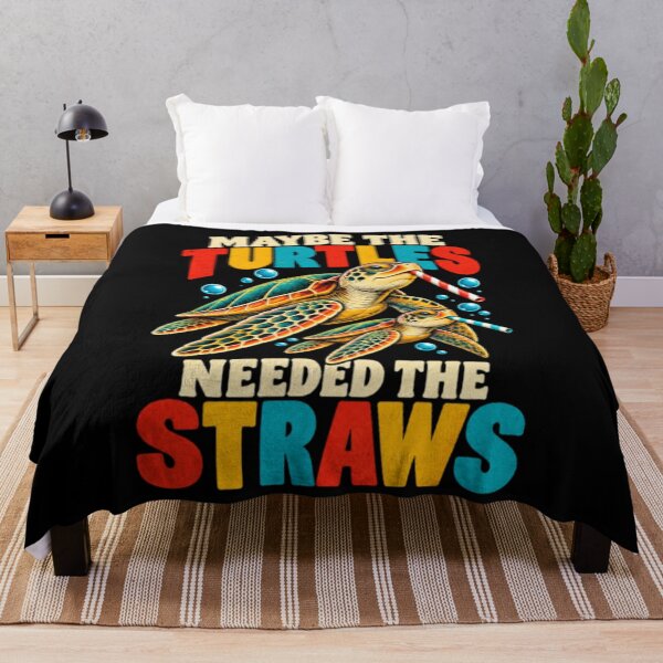 Item preview, Maybe The Turtles Needed The Straws designed and sold by CATTYHOLA.