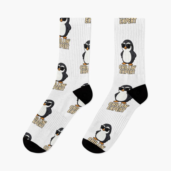 Item preview, Chillin Expert Cool Penguin Sunglasses Funny Chill Art designed and sold by MascotFoundry.