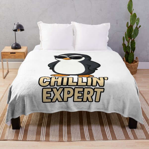 Item preview, Chillin Expert Cool Penguin Sunglasses Funny Chill Art designed and sold by MascotFoundry.