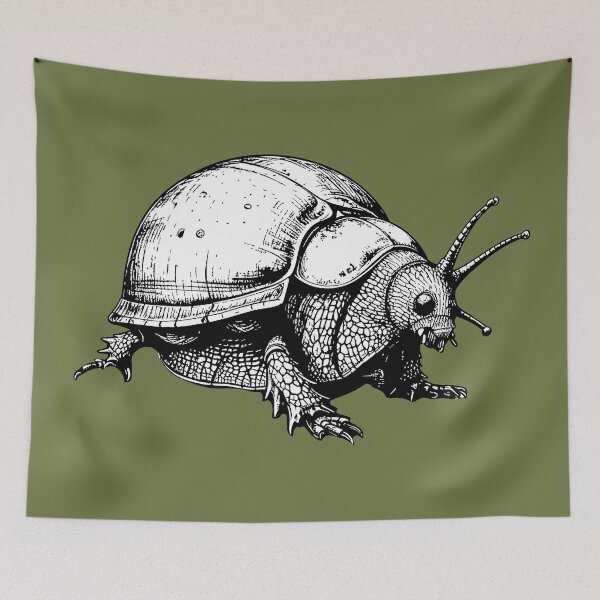 Item preview, Entomology Humor Hybrid Beetle Art designed and sold by Litely.