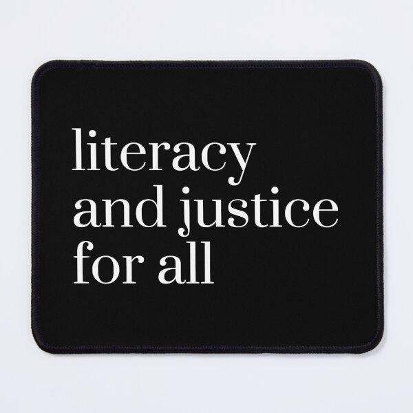 Item preview, Literacy And Justice For All, Books For Everyone, Reading Teacher, Book Lover, School Librarian Gift, Literacy Education, Reading Advocate designed and sold by Quiajia.