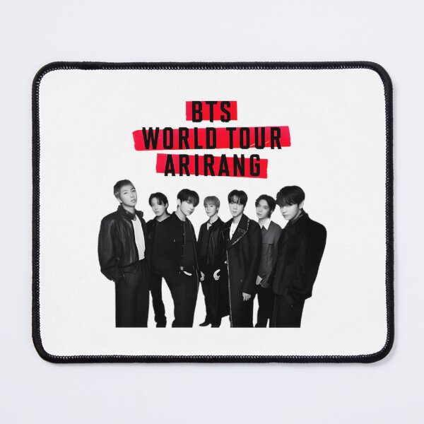 Item preview, BTS World Tour Inspired Arirang Red Tape Graphic Design designed and sold by Ali Sharifzadeh.