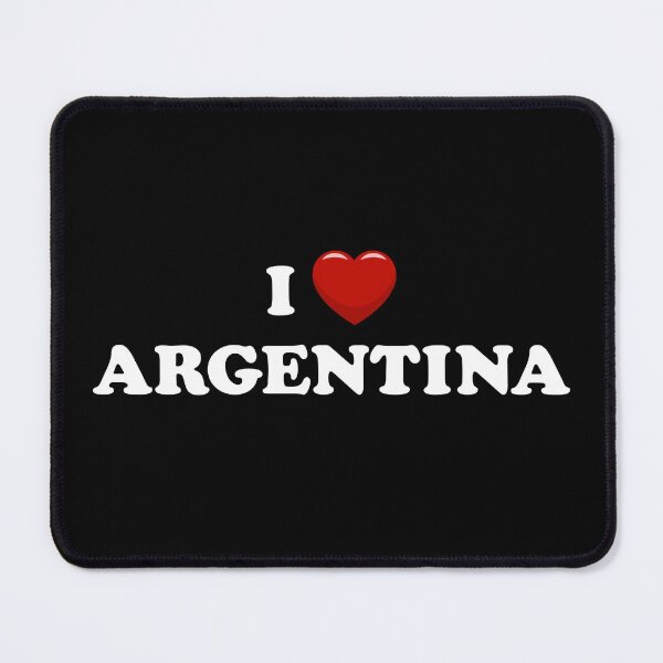 Item preview, I Love Argentina / I Heart Argentina (White text with red heart) designed and sold by STUDIO-72.