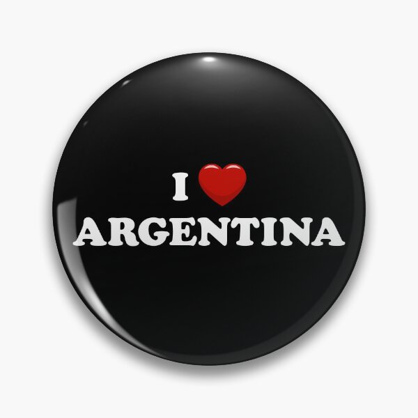 Item preview, I Love Argentina / I Heart Argentina (White text with red heart) designed and sold by STUDIO-72.