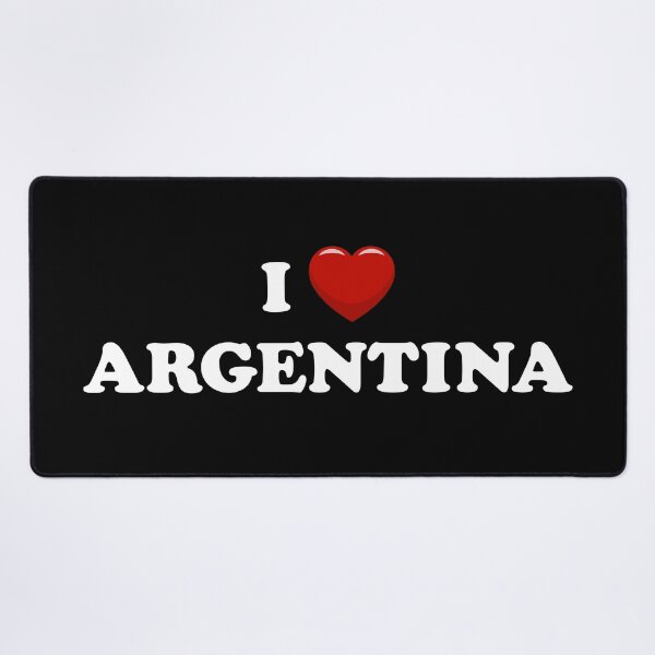 Item preview, I Love Argentina / I Heart Argentina (White text with red heart) designed and sold by STUDIO-72.