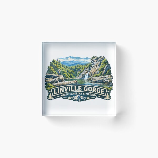 Item preview, Linville Gorge (North Carolina & Virginia)  designed and sold by clarkfraser.
