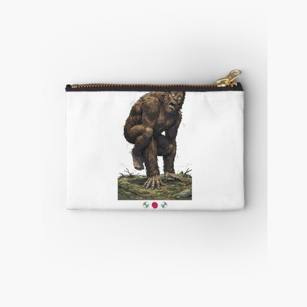 Item preview, Startled Sasquatch - Funny Bigfoot Caught on Camera Panic Pose designed and sold by Whimsy Trail Co.