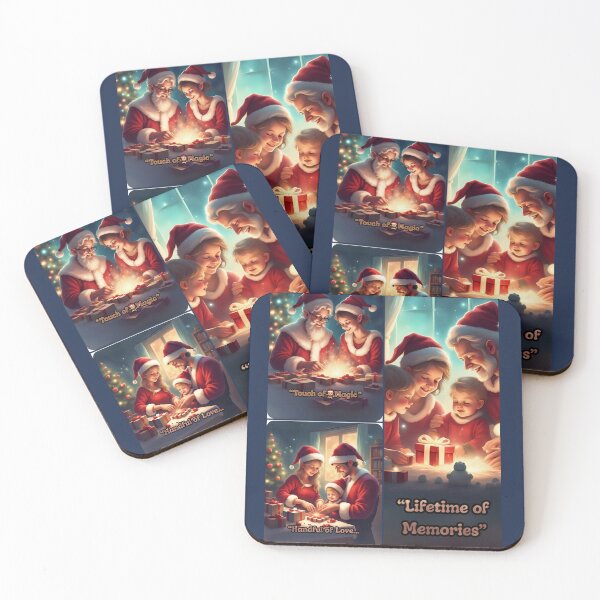 Item preview, Elf Family Christmas Memories, Cozy Holiday Art designed and sold by soin10s-designs.