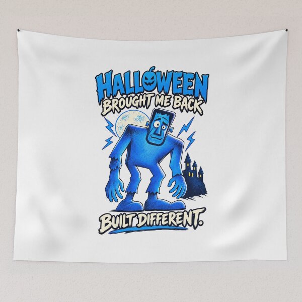 Item preview, Halloween Brought Me Back Blue Monster designed and sold by NatureStyle555.