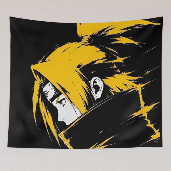 Item preview, Golden Shadow Ninja – Dark Japanese Warrior Aesthetic designed and sold by Dyan4.