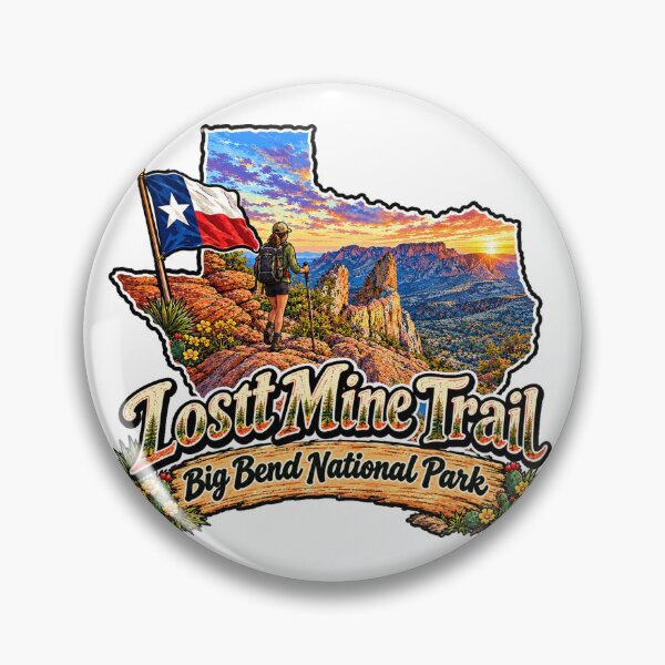 Item preview, Lost Mine Trail (Big Bend National Park Texas) designed and sold by clarkfraser.