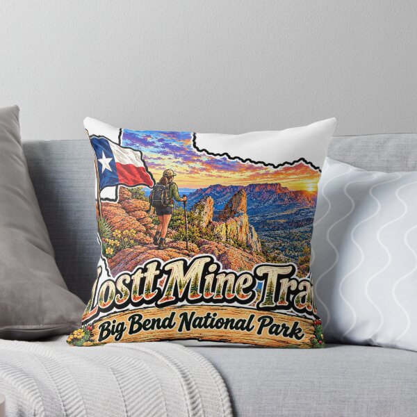 Item preview, Lost Mine Trail (Big Bend National Park Texas) designed and sold by clarkfraser.