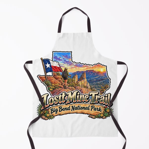 Item preview, Lost Mine Trail (Big Bend National Park Texas) designed and sold by clarkfraser.