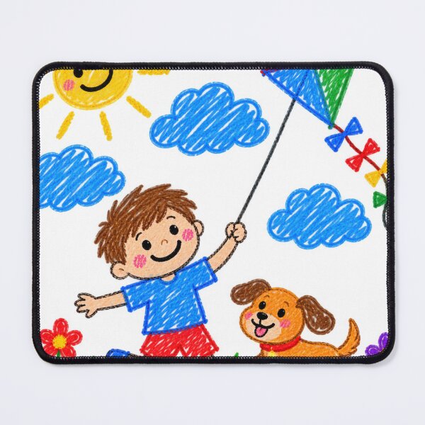 Item preview, Kite & Puppy Adventure designed and sold by rachidloucif.
