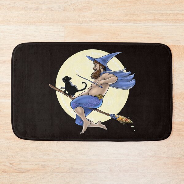 Item preview, Cute Witch Flying 0n Broomstick Halloween designed and sold by LauziCods.