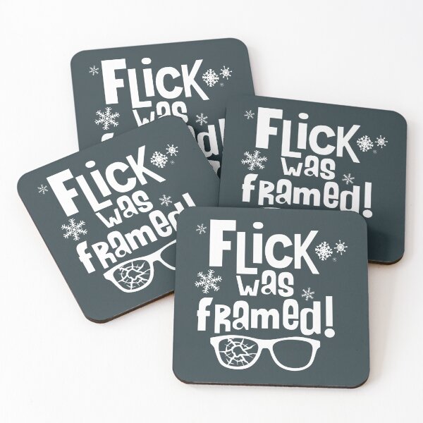 Item preview, Flick Was Framed Christmas designed and sold by LauziCods.