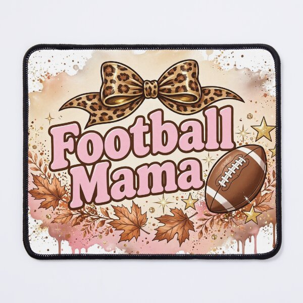 Item preview, Football Mama 2027 Shirt | Chic Leopard Game Day Mom Tee designed and sold by remoteart.