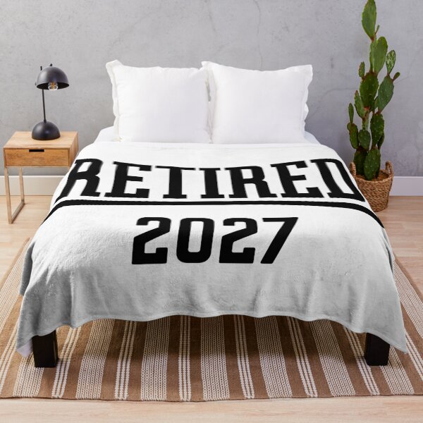 Item preview, Retired 2027 (Retiree / Pensioner / Concave / Black) designed and sold by MrFaulbaum.