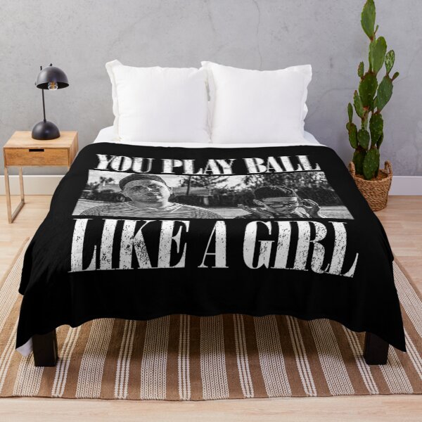 Item preview, The Sandlot You Play Ball Like a Girl Vintage Baseball Movie Graphic designed and sold by frexalos.
