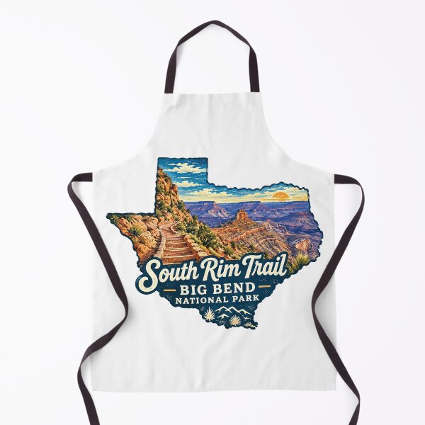 Item preview, South Rim Trail Texas (Big Bend National Park) designed and sold by clarkfraser.